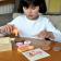 traditional wooden tea party biscuits