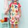 Wipeable cotton children's apron - Baby Dinos
