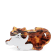 Hair claw clip - Cat