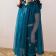 Children's glitter cape - Blue