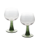 Roemer glasses (set of 2) - Green