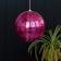 Hanging disco ball (15cm) - Pink