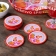Four round coaster with Italian Aperitivo Spritz design in a storage tin - gift of the year - final list 