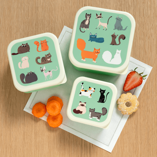 Nine Lives Snack Boxes (set Of 3)
