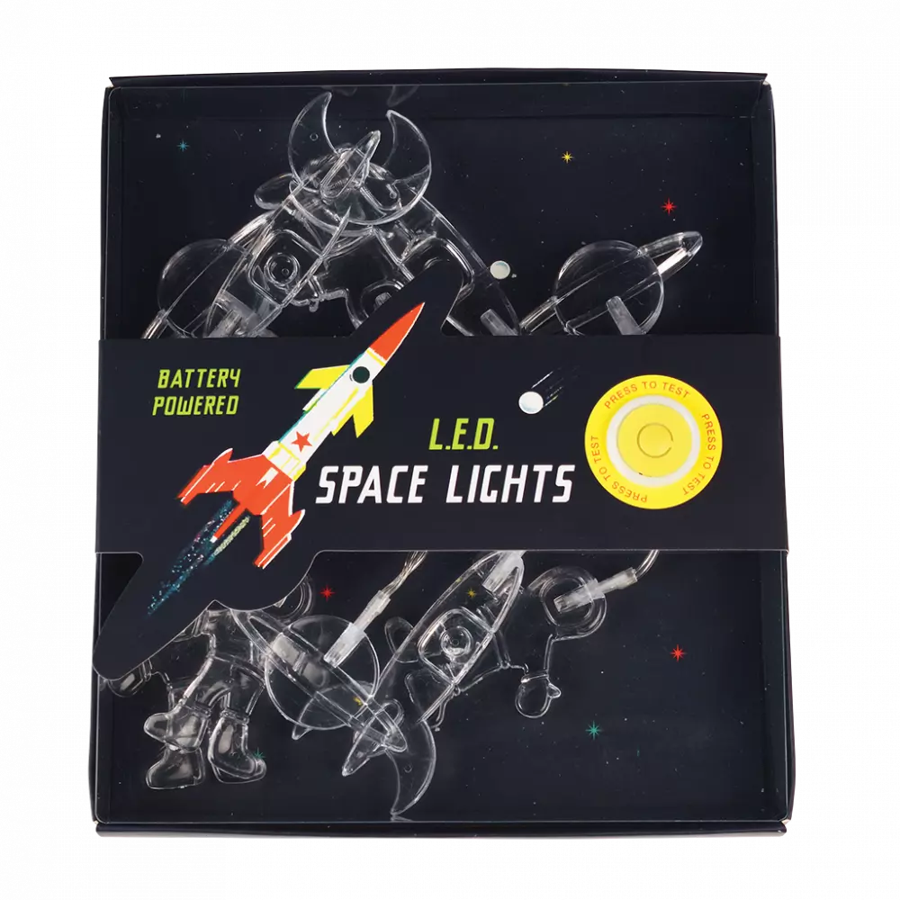 Rex London - String Of Led Space Rocket Lights - Product Main Image