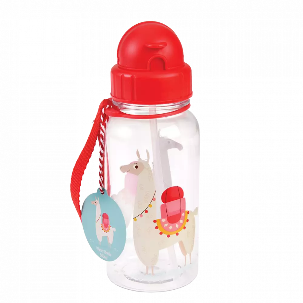 Rex London - Dolly Llama Kids Water Bottle 500ml - Product Main Image