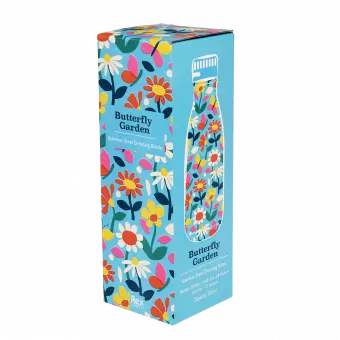Butterfly Garden Stainless Steel Bottle box