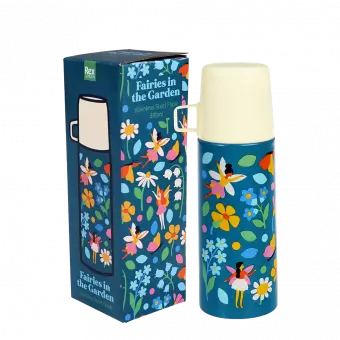 Fairies in the garden flask and cup out of box
