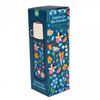 Fairies in the garden flask and cup box