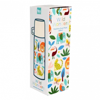 Wild Wonders flask and cup box