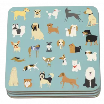 Best In Show coasters (set of 4) stacked