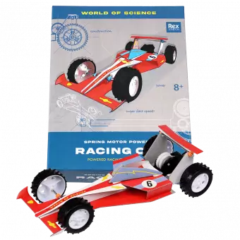 Racing car kit fully assembled with box