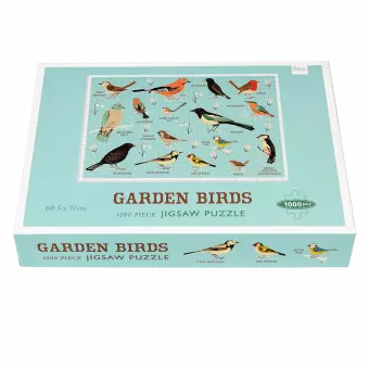 Garden Birds puzzle box