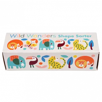 Wild Wonders shape sorter box