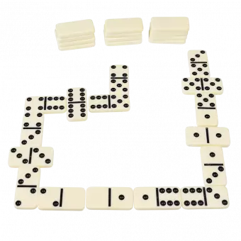 Wild Bear domino tiles in example game