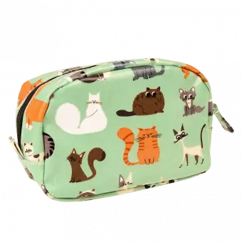 Nine Lives makeup bag