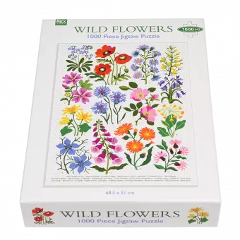 Wild Flowers puzzle box