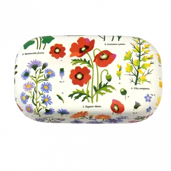 Wild Flowers mini travel case closed