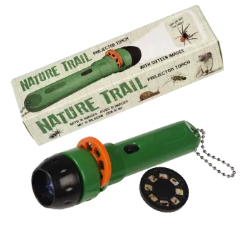 Nature trail projector torch