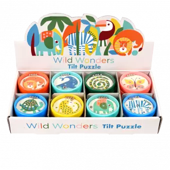 Wild wonders tilt puzzle