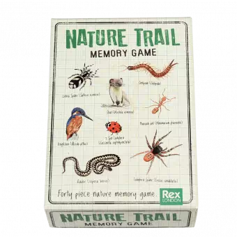 Nature Trail memory game box lid