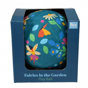 Fairies in the Garden play ball in box
