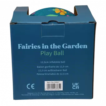 Fairies in the Garden play ball in box back view