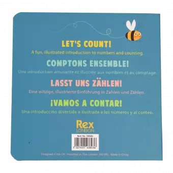First book of numbers back cover