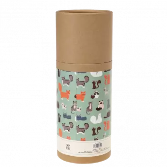 Nine Lives Recycled Cotton Apron cardboard tube back