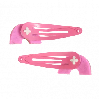 glitter cloudburst hair clips