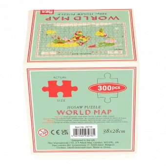 World Map 300 Piece Jigsaw Puzzle
