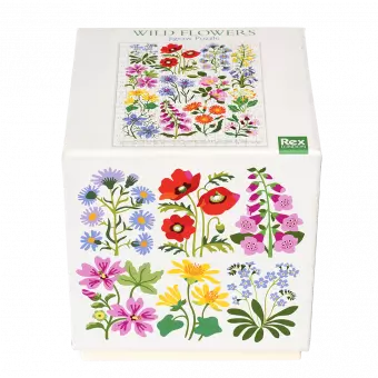 Wild Flowers puzzle box