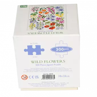 Wild Flowers 300 Piece Jigsaw Puzzle