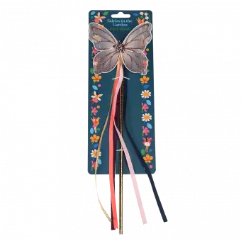 Fairies in the garden fairy wand