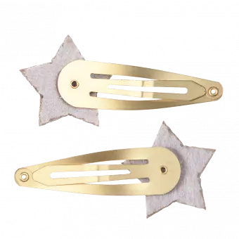 Fairies In The Garden Glitter Star Hair Clips (set Of 2)