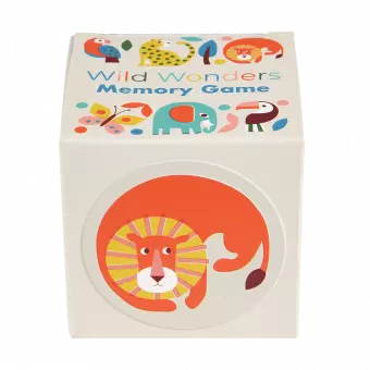 Wild Wonders memory game box front view