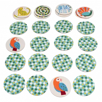 Wild Wonders memory game in progress pairs of animals found