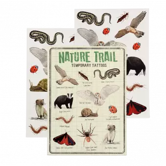 Nature Trail temporary tattoos