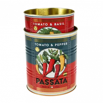 Passata Storage Tins (set Of 2)