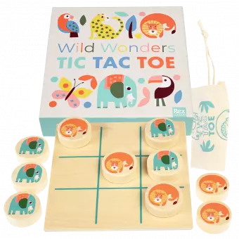 Wild Wonders tic tac toe