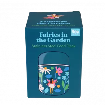 Fairies in the Garden stainless steel food flask box