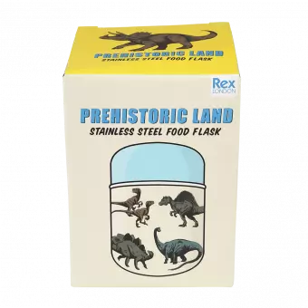 Prehistoric Land stainless steel food flask box