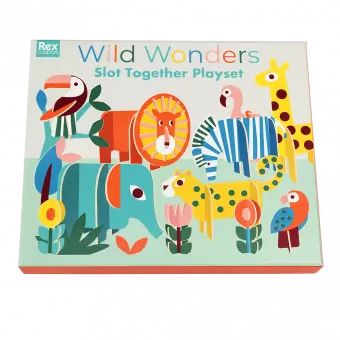 Wild Wonders Slot Together Playset