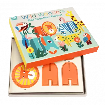 Wild Wonders Slot Together Playset