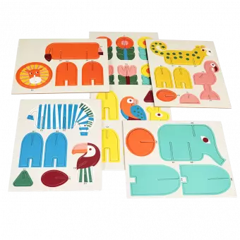 Wild Wonders Slot Together Playset