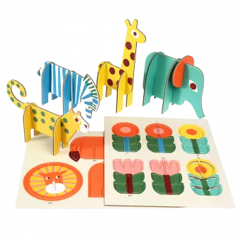Wild Wonders Slot Together Playset