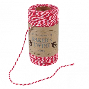 Red And White Baker's Twine