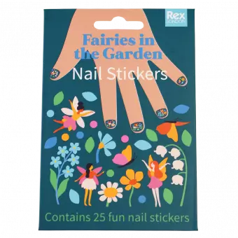 Fairies In The Garden Nail Stickers (Pack Of 25)