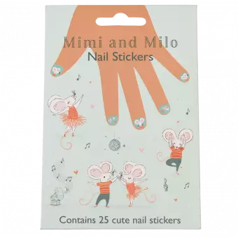 Mimi and Milo Nail Stickers