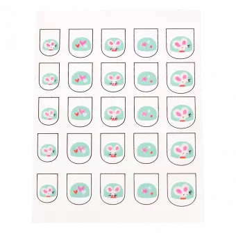 Mimi and Milo Nail Stickers